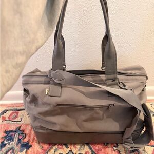 BEIS Gray Weekender bag